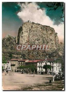 Postcard Modern B A Castellane Roc and Place