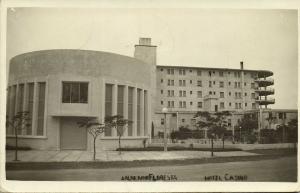 uruguay, Balneario LA FLORESTO, Hotel Casino (1949) RPPC