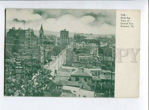 415770 USA Pa Scranton Birds Eye view of central city Vintage postcard