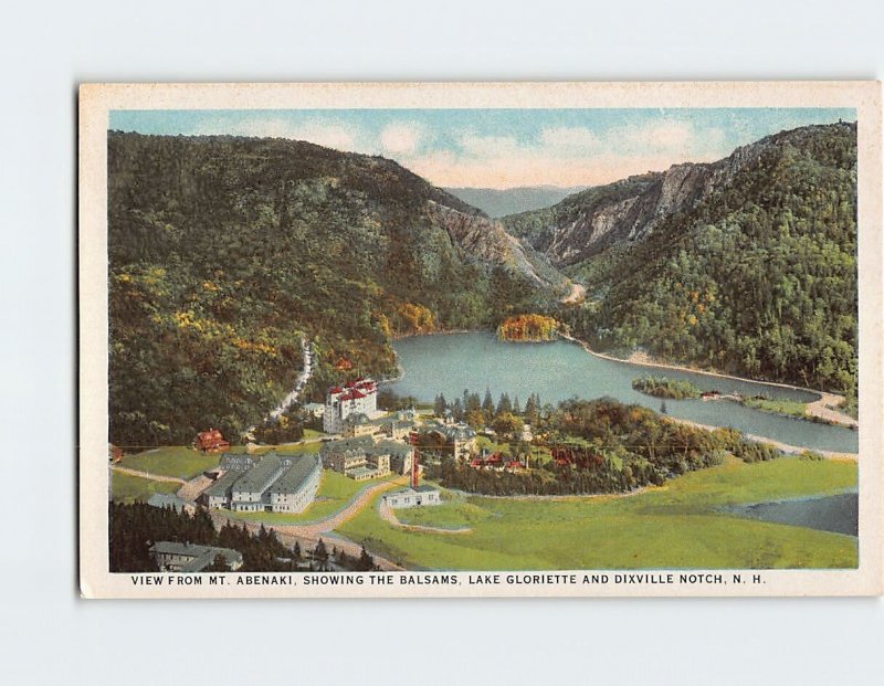 Postcard View From Mt. Abenaki, New Hampshire