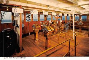 Queen Mary, Navigating Bridge Ship Unused 