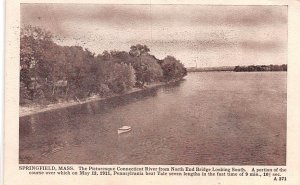 Springfield Connecticut River from North End Bridge looking South - Springfie...