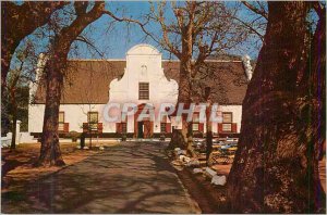 Modern Postcard A Winter Sunlit Picture of Groot Constantia Cape