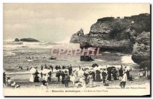 Old Postcard Artistic Biarritz Le Bain At Old Port