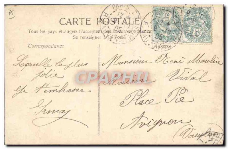 Old Postcard Fantasy Rene Surname