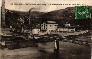 CPA BESANCON - Les Papeteries et le DOUBS aux pres de Vaux (350045)