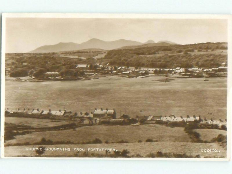 old rppc PORTAFERRY Port A' Pheire - County Down - Northern Ireland UK i3395