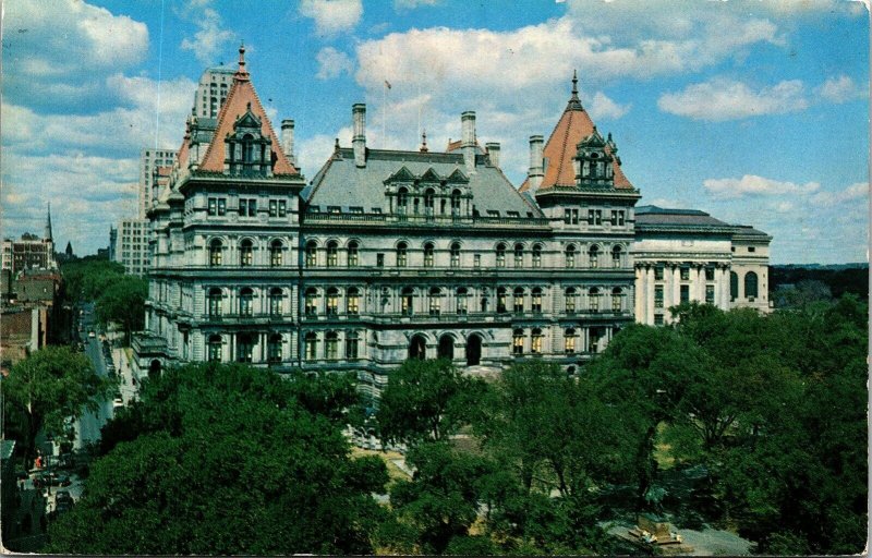 State Capitol Albany NY New York Capitol Hill Postcard VTG UNP Koppel Vintage 