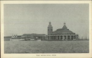 Chicago IL Municipal Art League Series c1920s Postcard MUNICIPAL PIER