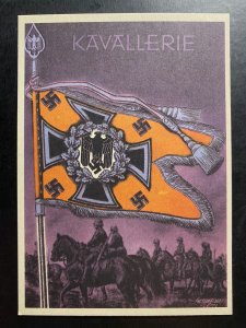 Mint Germany Picture Postcard cover Cavalry Wehrmacht forces