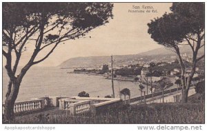 Italy San Remo Panorama da est