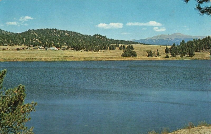 Postcard Lake George Colorado Springs Colorado