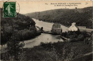 CPA Route de MORLAIX a PLOUGASNOU - Le Moulin de Lourduff-en-Terre (457949)