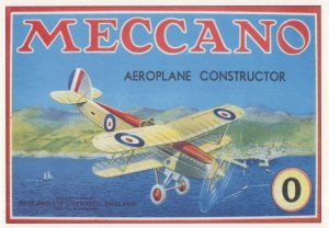 Meccano Aeroplane Constructor Toy Plane Poster Postcard