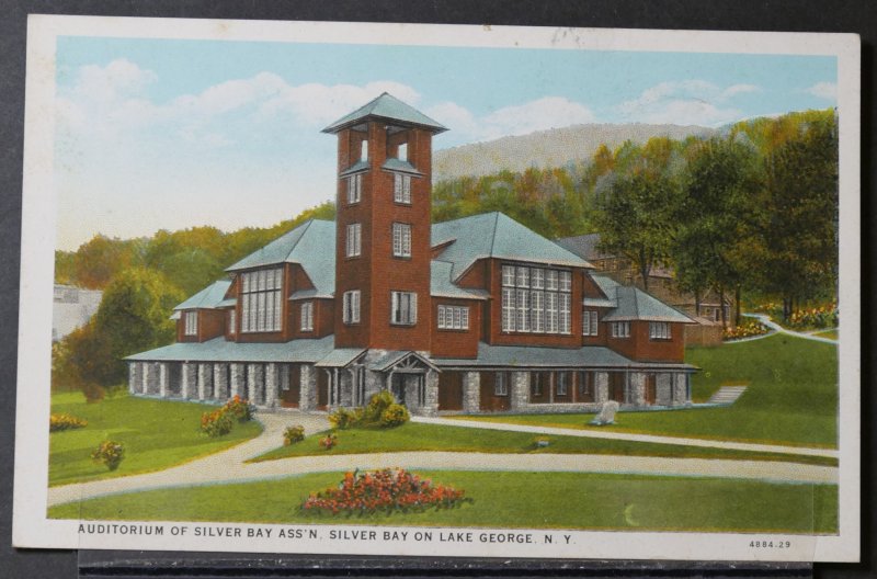 Lake George, NY - Auditorium of Silver Bay Association