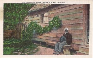 Black Americana, African American Gentleman at Rustic Cabin, 1930, Fancy Dress