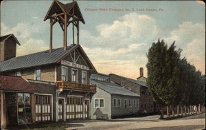 Lock Haven PA Citizens Hose Fire Station c1910 Postcard