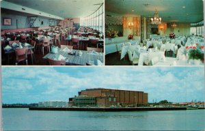 Harborview Restaurant Pensacola FL Postcard PC431