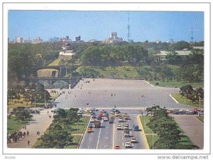 Main Entrance to the Imperial Palace, Niju-bashi (Double Bridge), Tokyo, Japa...