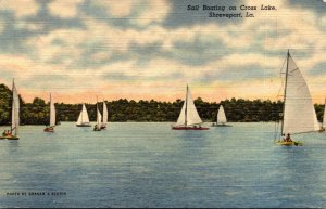 Louisiana Shreveport Sail Boating On Cross Lake Curteich