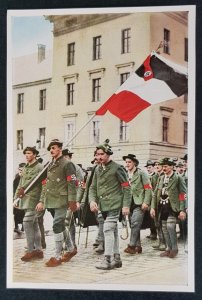 THIRD 3rd REICH ORIGINAL SMALL FORMAT COLLECTOR PHOTO CARD - GERMANY AWAKENS