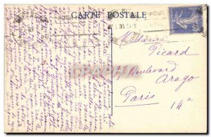 Old Postcard Marseille La Canebiere Trams