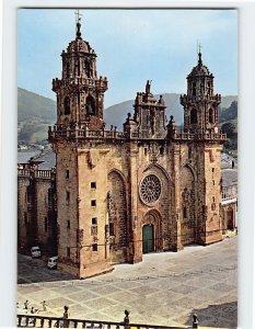 Postcard Mondoñedo Cathedral, Mondoñedo, Spain
