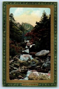 Killarney Ireland Postcard View in the Gap of Dunloe c1910 Framed Gem Tuck Art