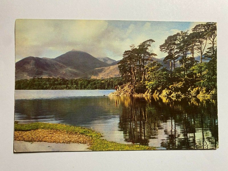 POSTED 1904  VINTAGE POSTCARD - FRIARS CRAG CAUSEY PIKE DERWENTWATER  (KK725) 