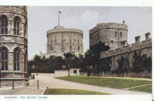 Berkshire Postcard - Windsor Castle - The Round Tower - Ref 13498A