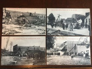 Lot of 24 Postcards Flood Aftermath, Erie, PA Unposted No Duplicates