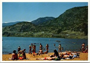 Canada British Columbia Kelowna Regatta City Hot Sands Beach