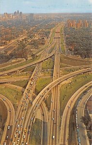 John L. Lodge Expressway At Junction of Edsel Ford Expressway - Detroit, Mich...
