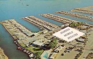 F8397 CA, Thermal Marina Mobile Estates Postcard