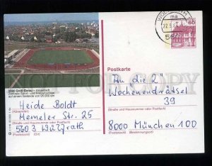 210734 GERMANY Gross-Gerau #6080 stadium postal card