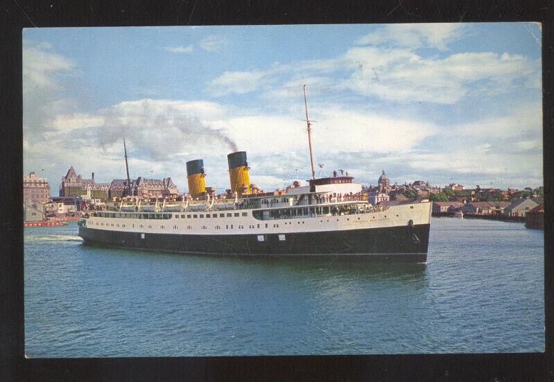 CPR FERRY BOAT SHIP PRINCESS MARGUERITE VANCOUVER ISLAND BRITHISH COLUMBIA