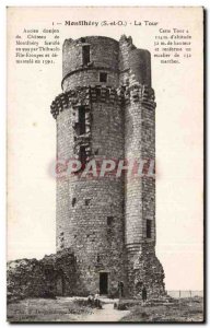 Old Postcard The tower of Montlhery