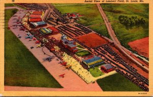 Missouri Aerial View Of Lambert Field 1955 Curteich