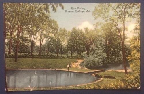 Blue Spring, Eureka Springs, Ark. 1953 Glade's Plumbing & Electrical Shop 