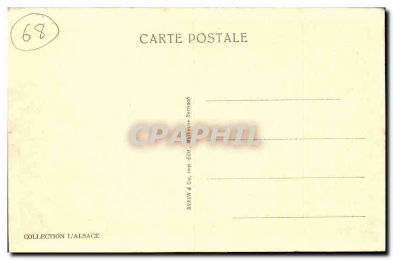 Fellering Wesserling Old Postcard General view