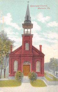 Marietta Pennsylvania Episcopal Church Exterior Vintage Postcard JF686818