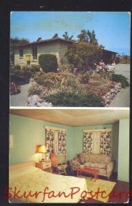 GLENDALE CALIFORNIA ROUTE 66 20th CENTURY MOTOR LODGE ADVERTISING POSTCARD