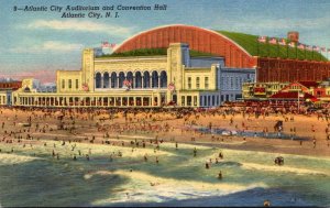 New Jersey Atlantic City Auditorium and Convention Hall Curteich