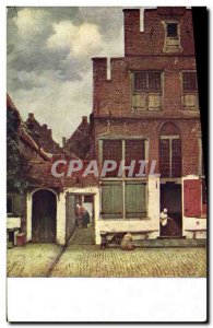 Postcard Old Advertisement Cacao Van Houten Chocolate Museum National John Ve...