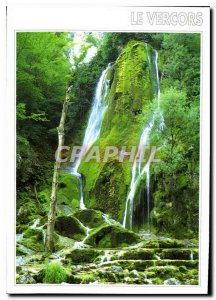 Modern Postcard Images of France Isere La Cascade Green