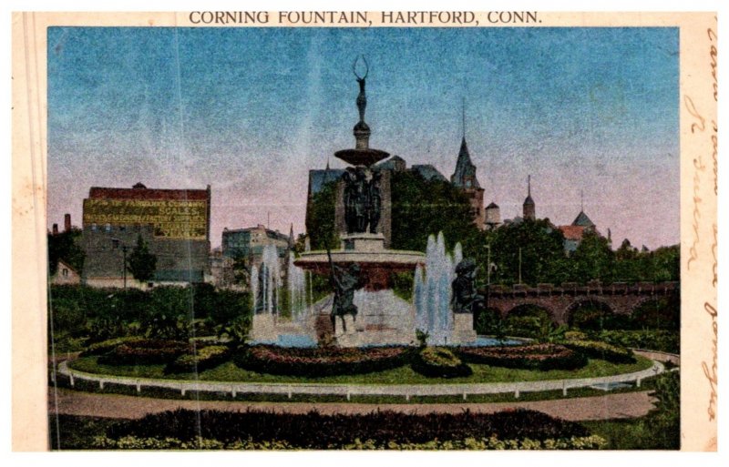 Connecticut   Hartford  ,  Corning Fountain  , Reflective Foil