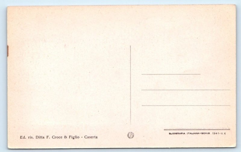 Caserta - Panorama di S. Leucio ITALY Postcard