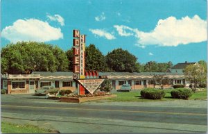 Postcard WV Charlestown Motel - Shenandoah Motel