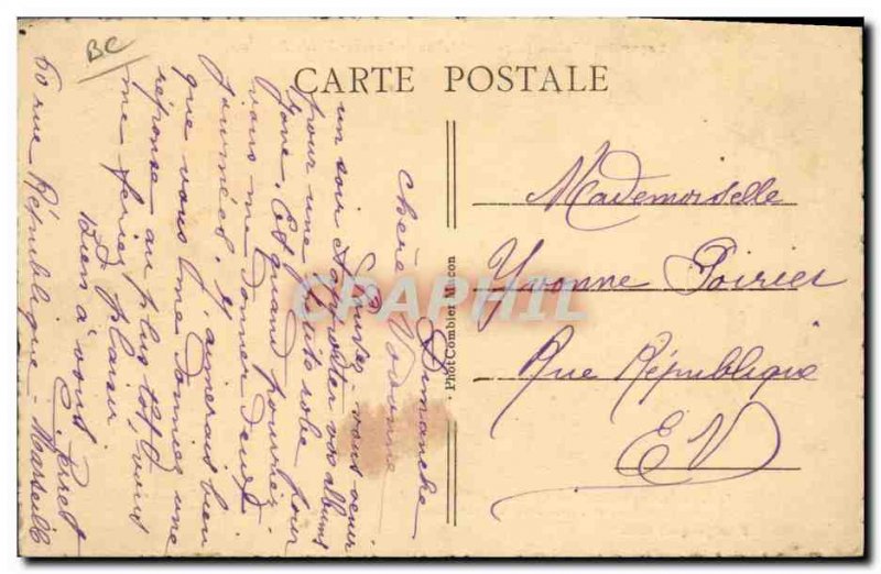 Old Postcard Cinema The Hunchback Lagardere Irene Nevers