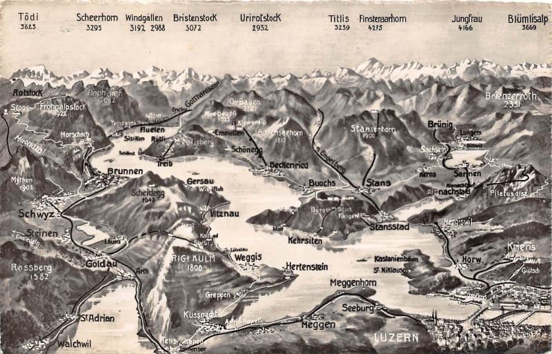 BG30047 urirostock scheerhorn todi switzerland  CPSM 14x9cm